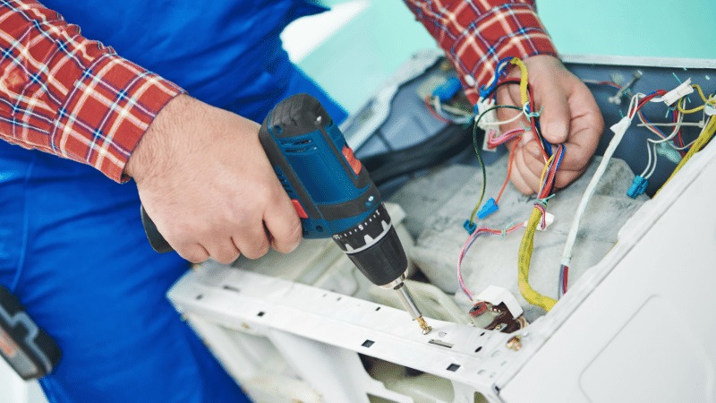 Sancaktepe Finlux Finlux çamaşır makinesi kart tamiri – Su almama arızası orijinal parça ile giderildi. - Teknik servis örneği